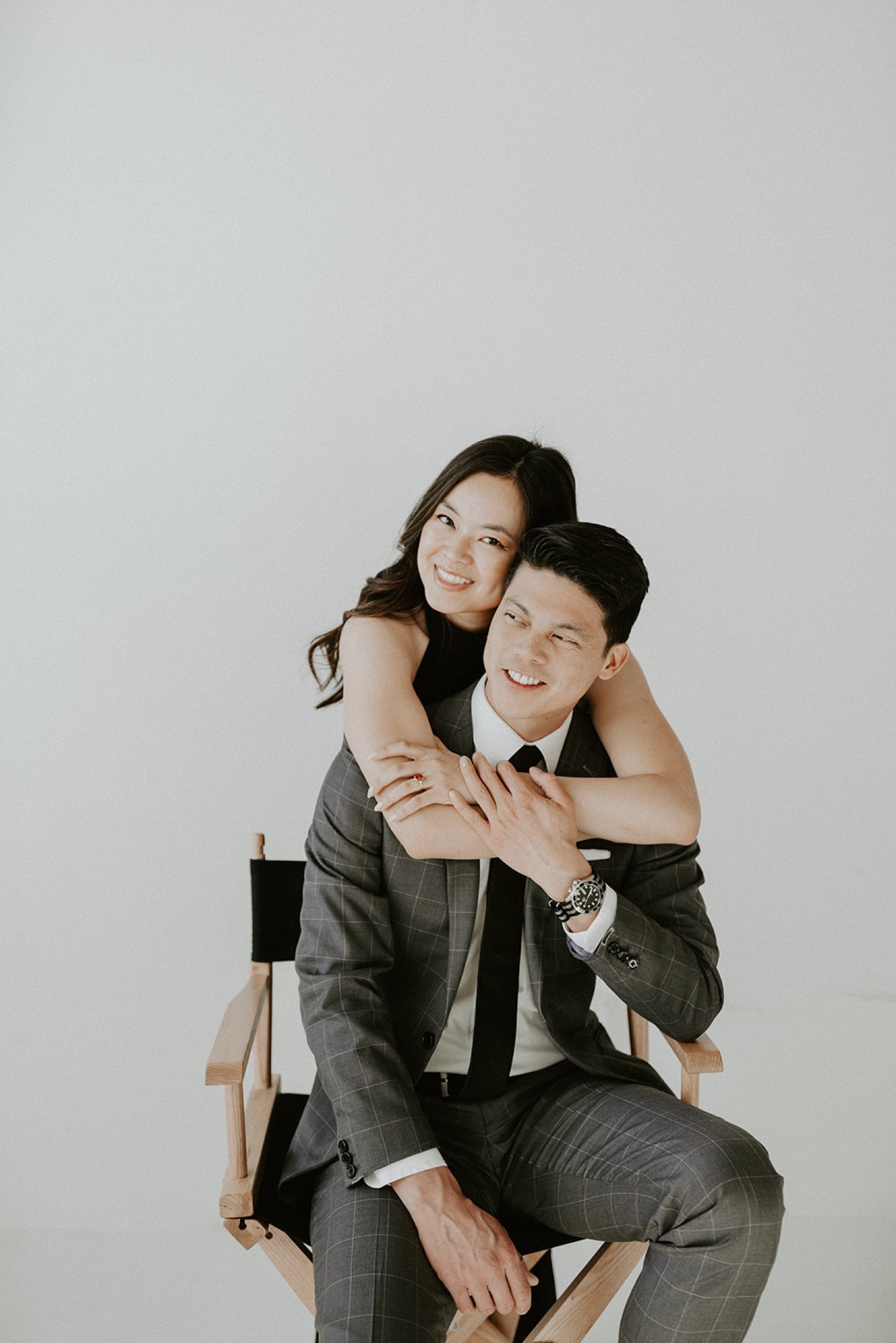 Beautiful, young couple posing on camera indoors 14201506 Stock Photo at  Vecteezy