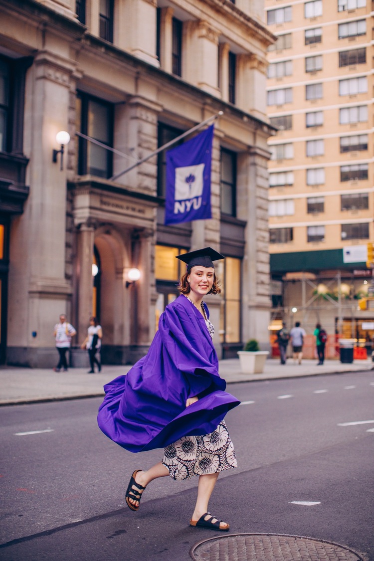 NYU College Graduation Portraits  Jessica Whitaker