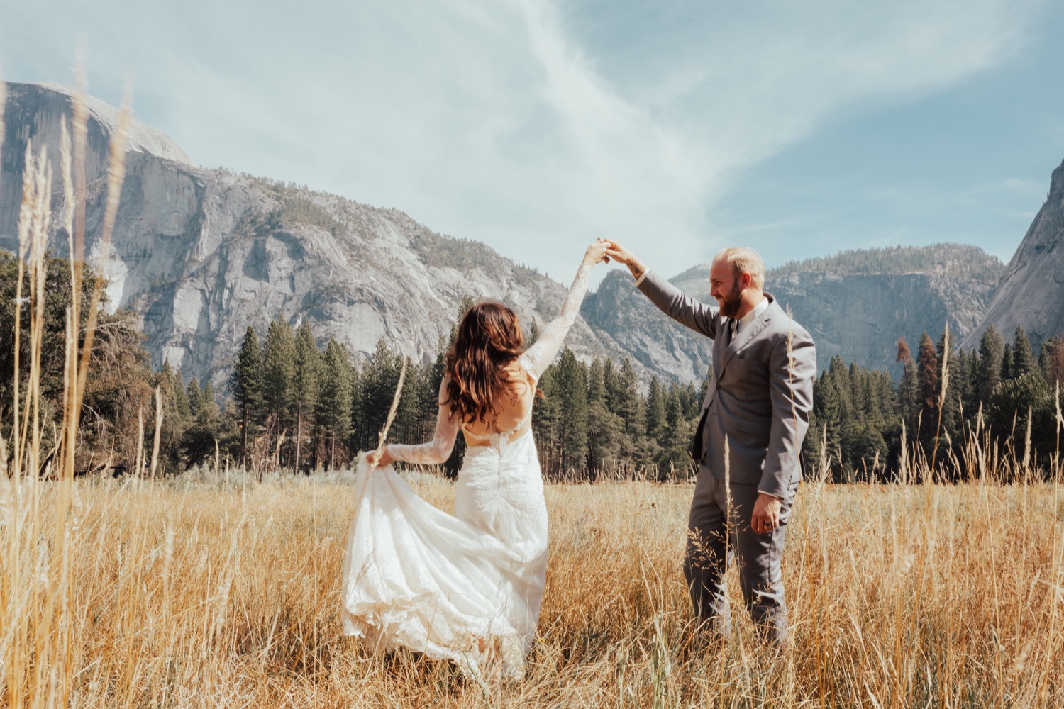 Brittany & Preston's Yosemite Elopement Day - Sherri LaRocque Photography