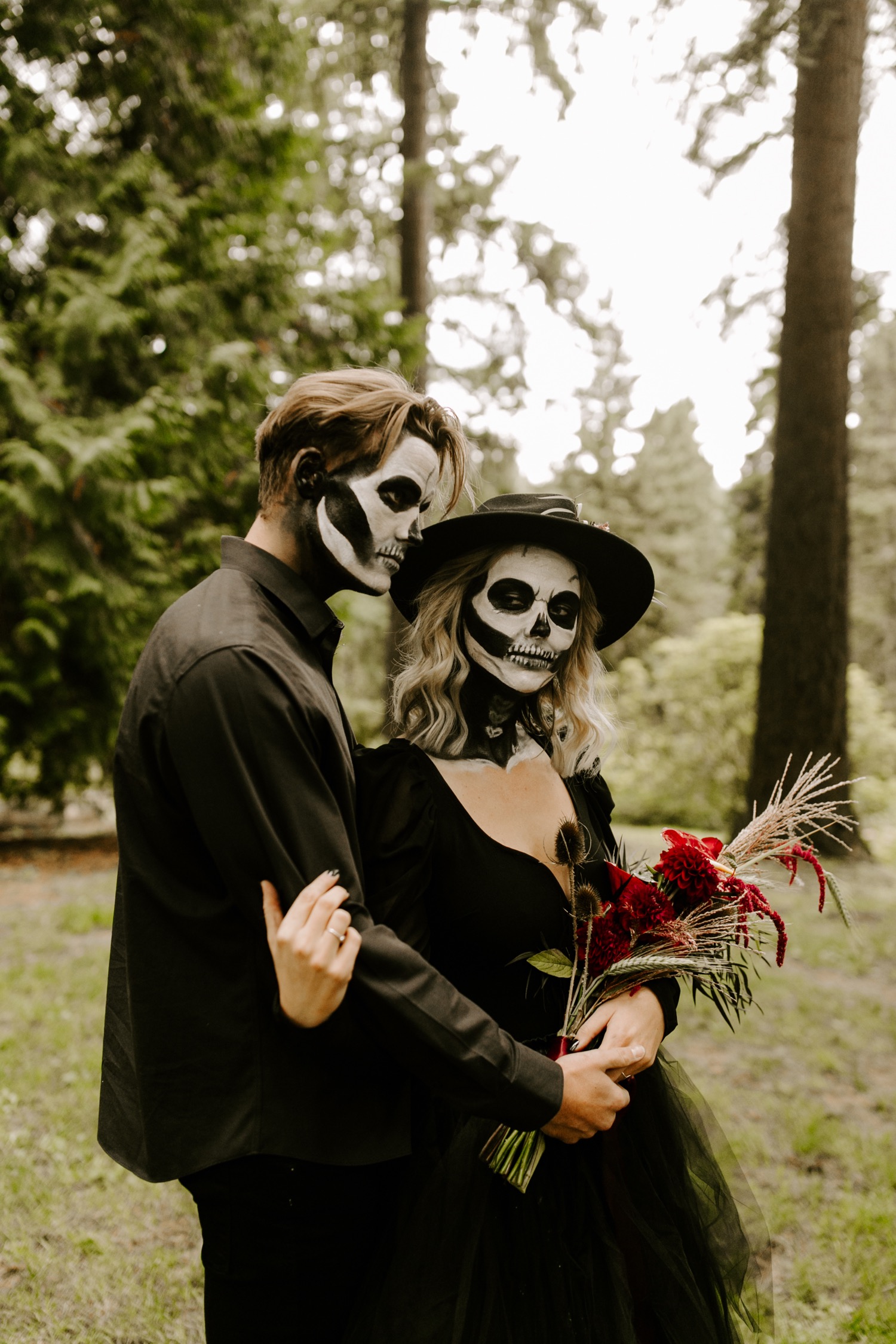 Spooky Halloween Skeleton Shoot | Hoyt Arboretum | Portland, OR ...