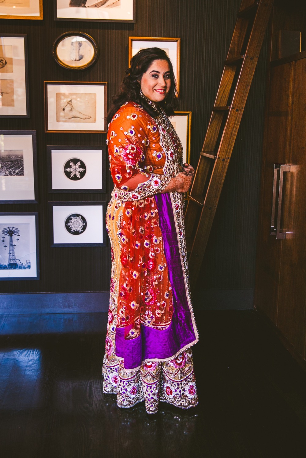 Lesbian Indian Wedding At Eventi Hotel Nyc Erica Camille