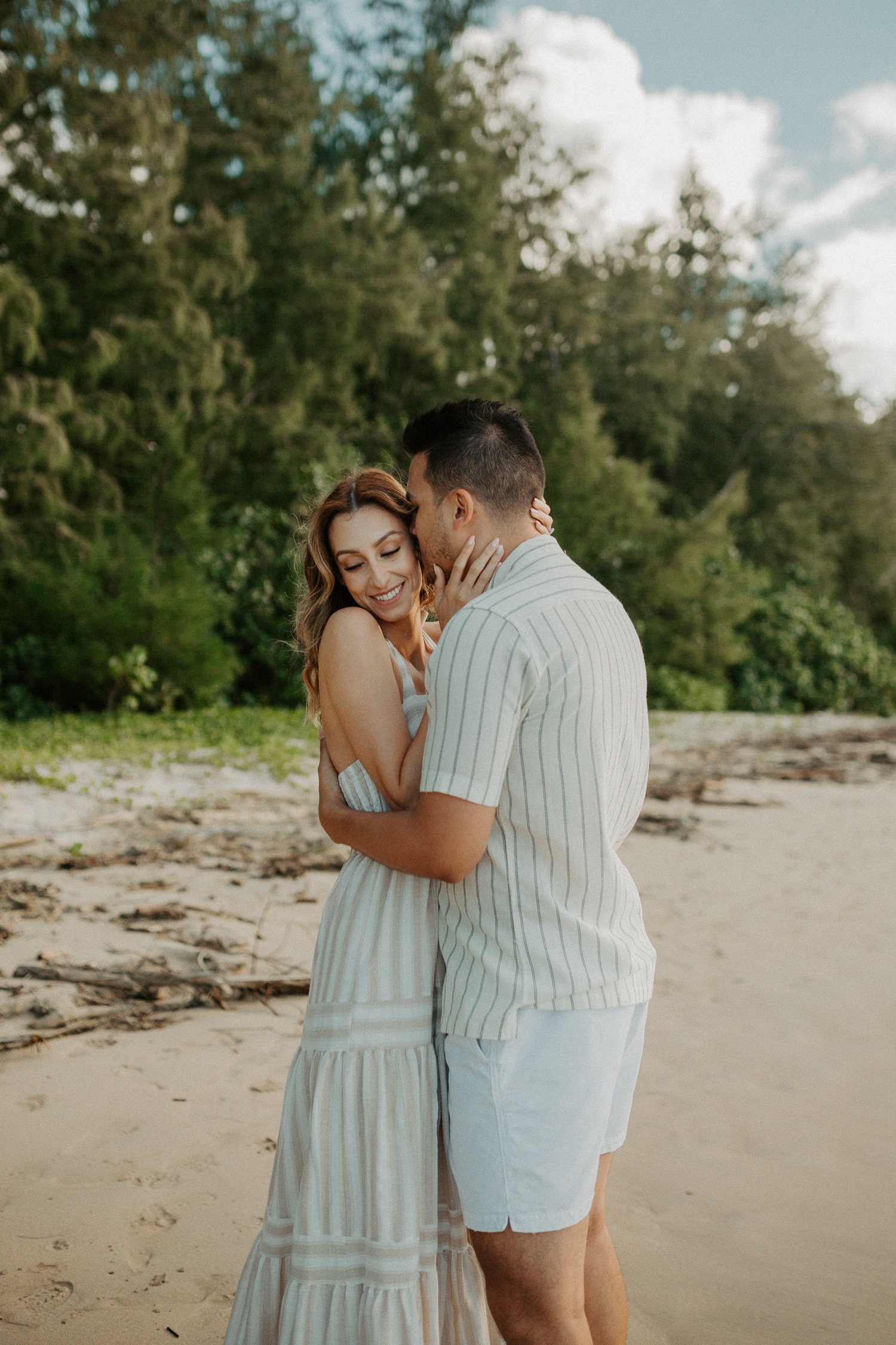 beach honeymoon couple dress Couple Beach Outfit  Mens Shirt & Womens Kaftan Dress