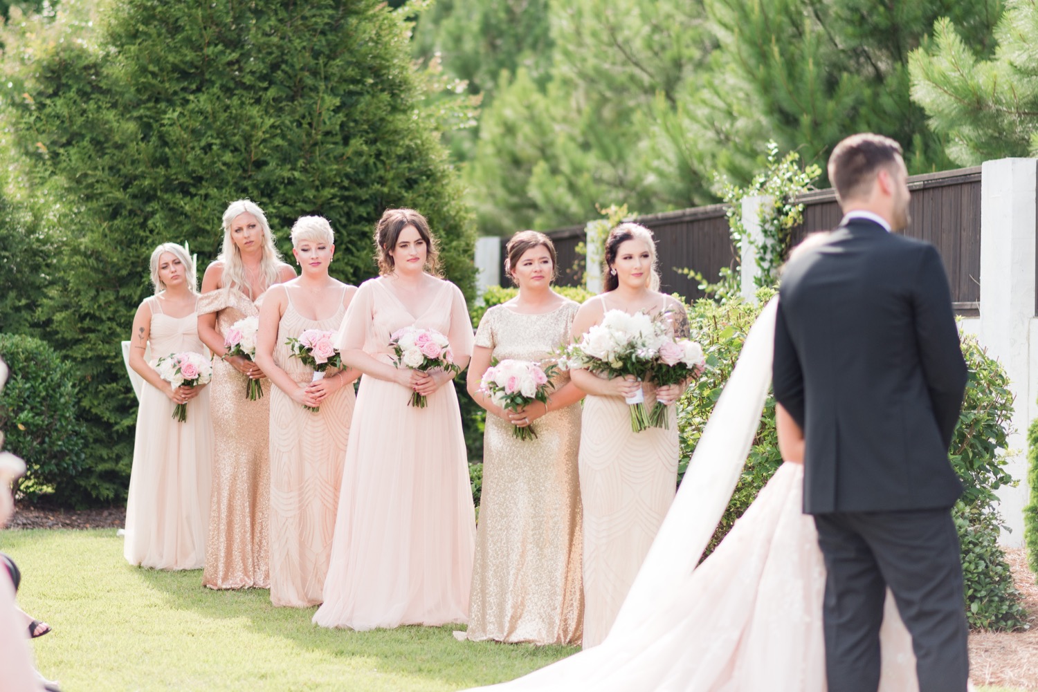 Franish: our wedding: the bridal party