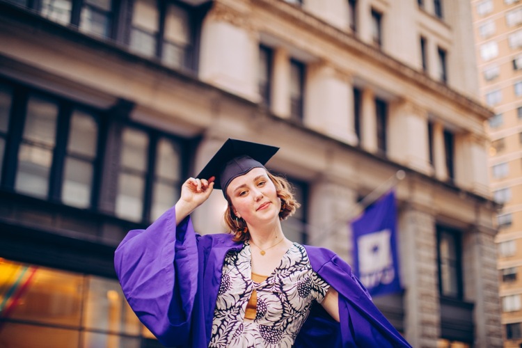 NYU College Graduation Portraits  Jessica Whitaker