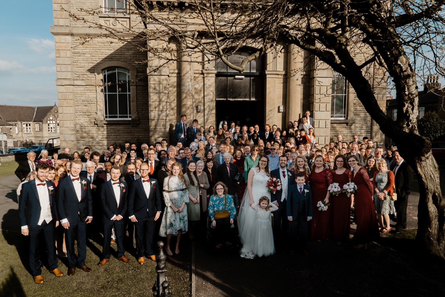 Huddersfield Wedding Oakes Baptist Church Photographers Everyone Yorkshire Church Everyone
