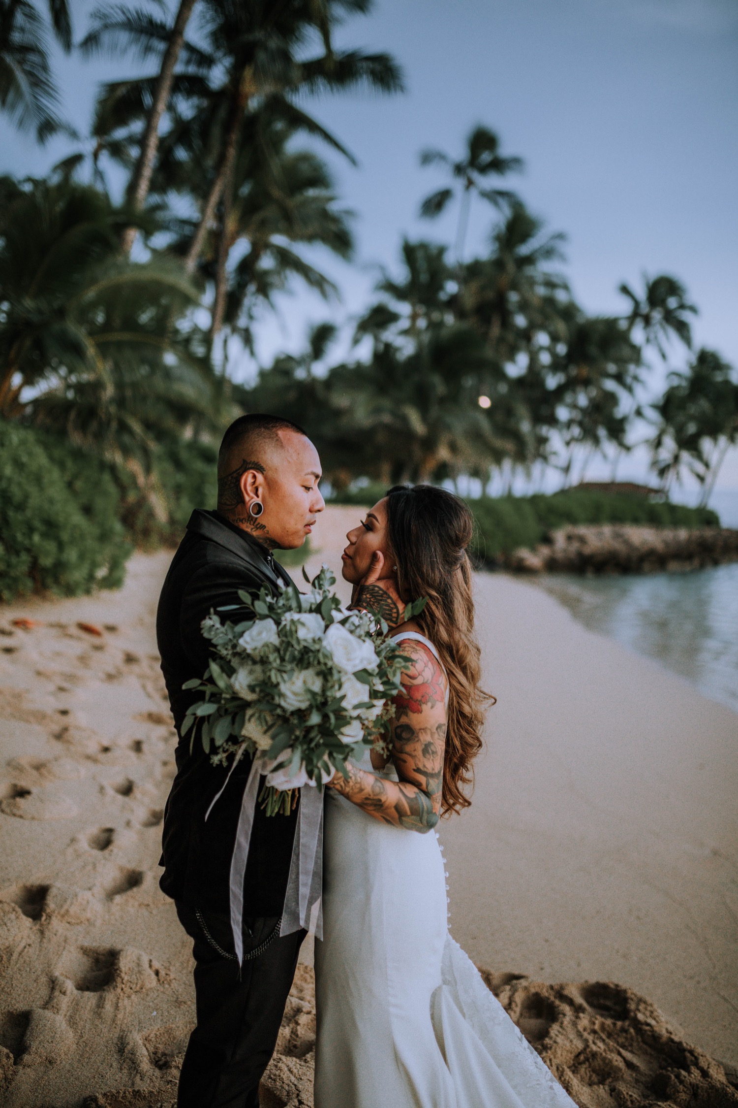 Lanikuhonua Wedding  Anela Benavides photography