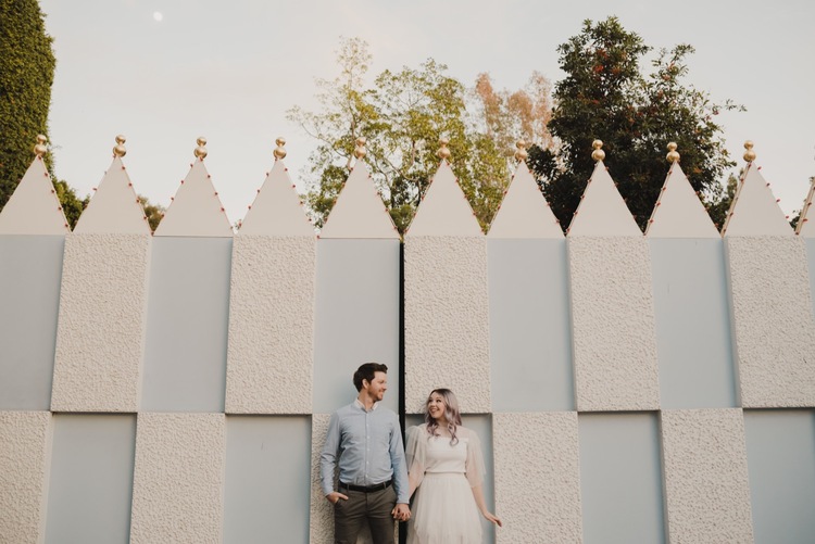 Magic at the Paseo - Amanda and Matt's Whimsical Wedding - Engaged