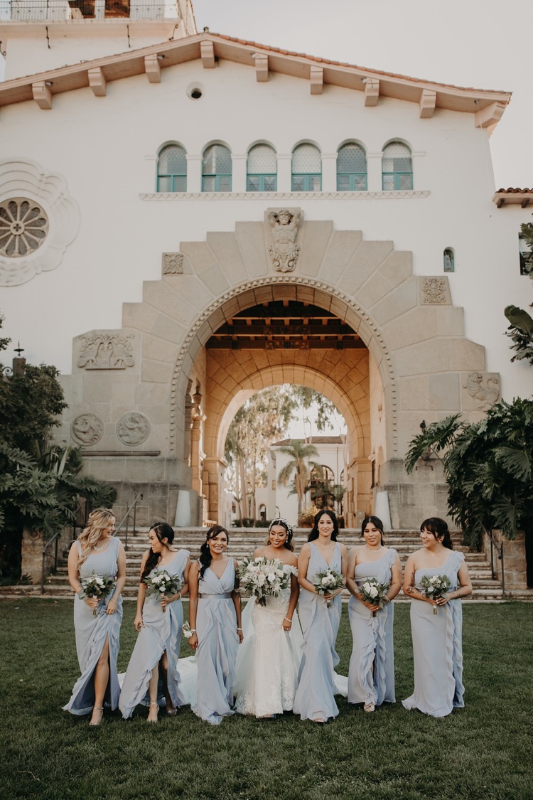 Colorful Retro Santa Barbara Wedding at Carousel House