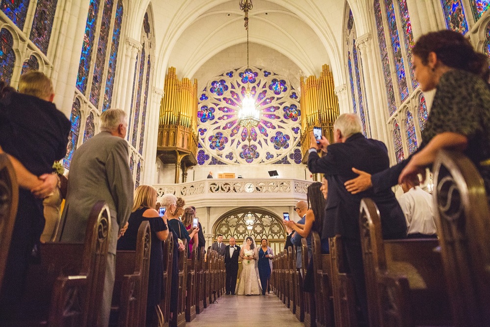 St James Chapel Palmer House Wedding Maria Brandon