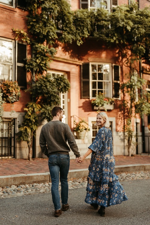 BEACON HILL BOSTON ENGAGEMENT SESSION