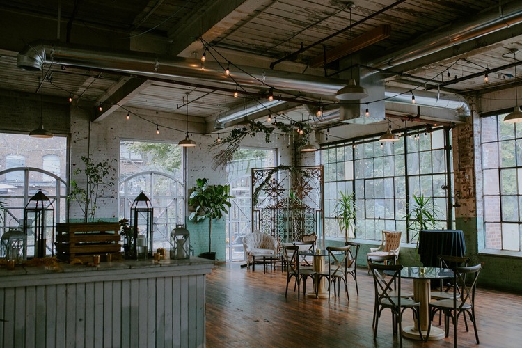 An Industrial-Chic Wedding At New Jersey's Art Factory