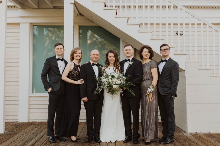 lighthouse bridesmaid dresses Smith & Quinn Wedding | Ocean Mist, the dreamiest print. : @hmlebel Shop Ocean Mist: Link in Bio