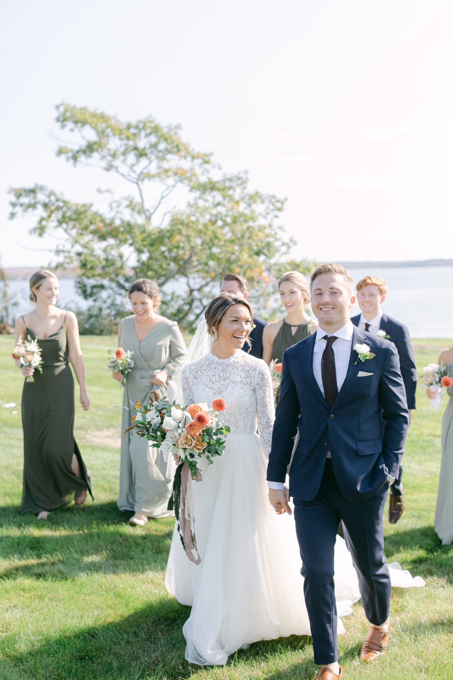 Chic Seaside Wedding in Maine with Nautical Touches ⋆ Ruffled