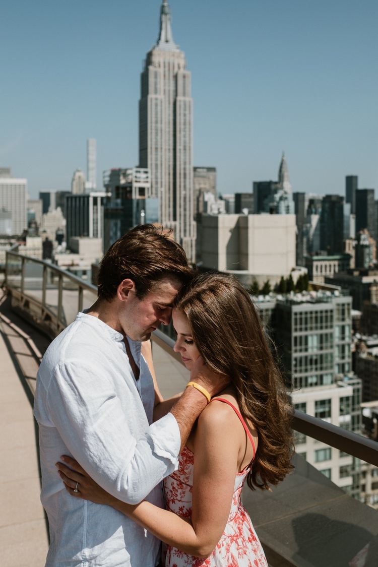 Empire State Building is treating couples to a free photoshoot at